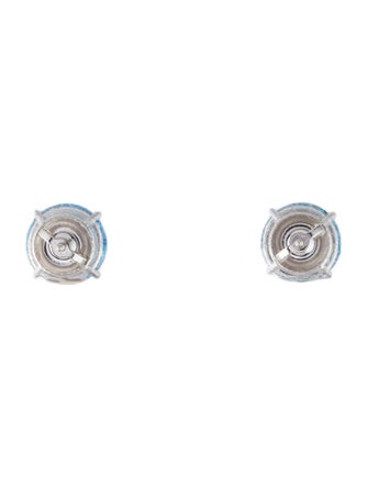 Earrings 14K 5.09ctw Lab-Grown Diamond Solitaire Stud Earrings