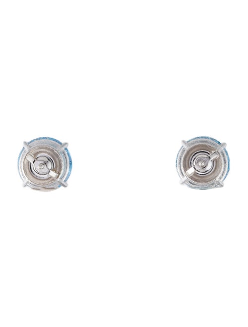 Earrings 14K 5.09ctw Lab-Grown Diamond Solitaire Stud Earrings