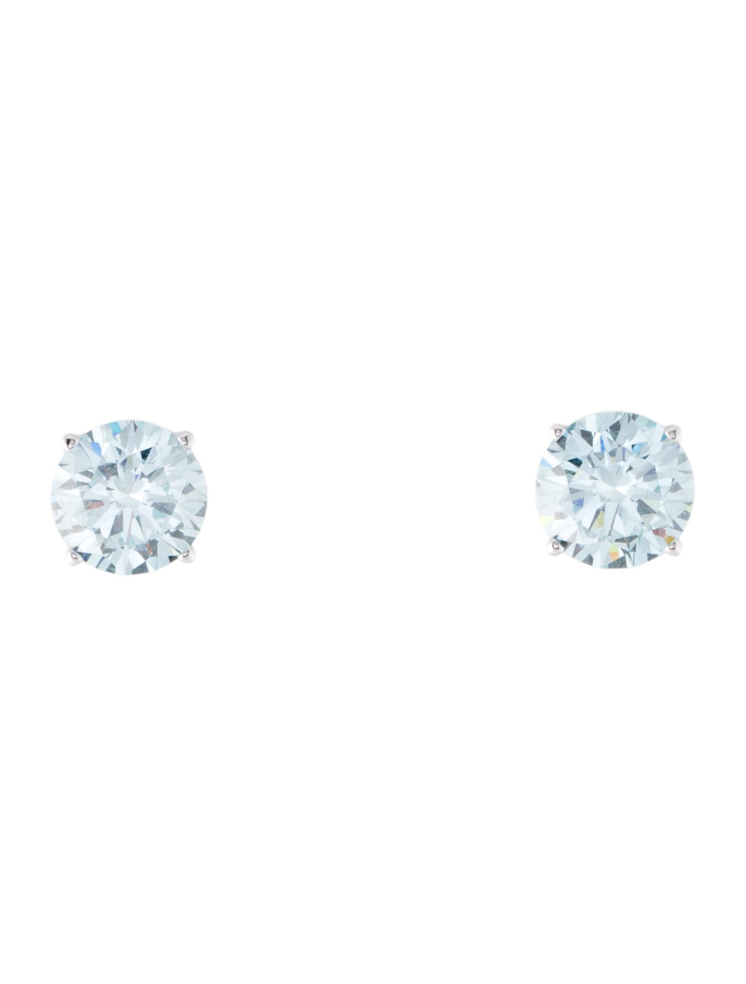 Earrings 14K 4.00ctw Lab-Grown Diamond Stud