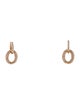 Earrings 18K 1.00ctw Diamond Huggie Drop Earrings