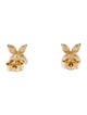 Earrings 14K Diamond Flower Stud Earrings