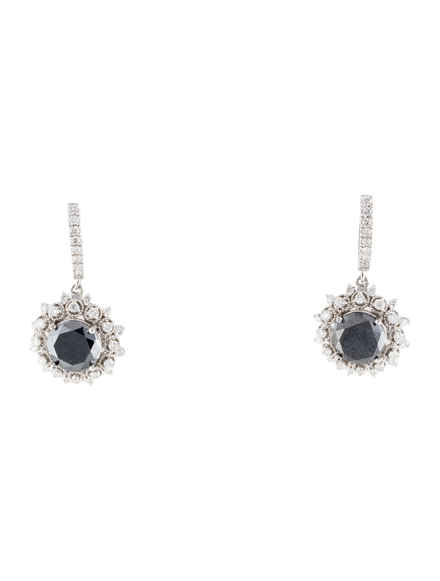 Earrings 14K 8.92ctw Diamond Drop