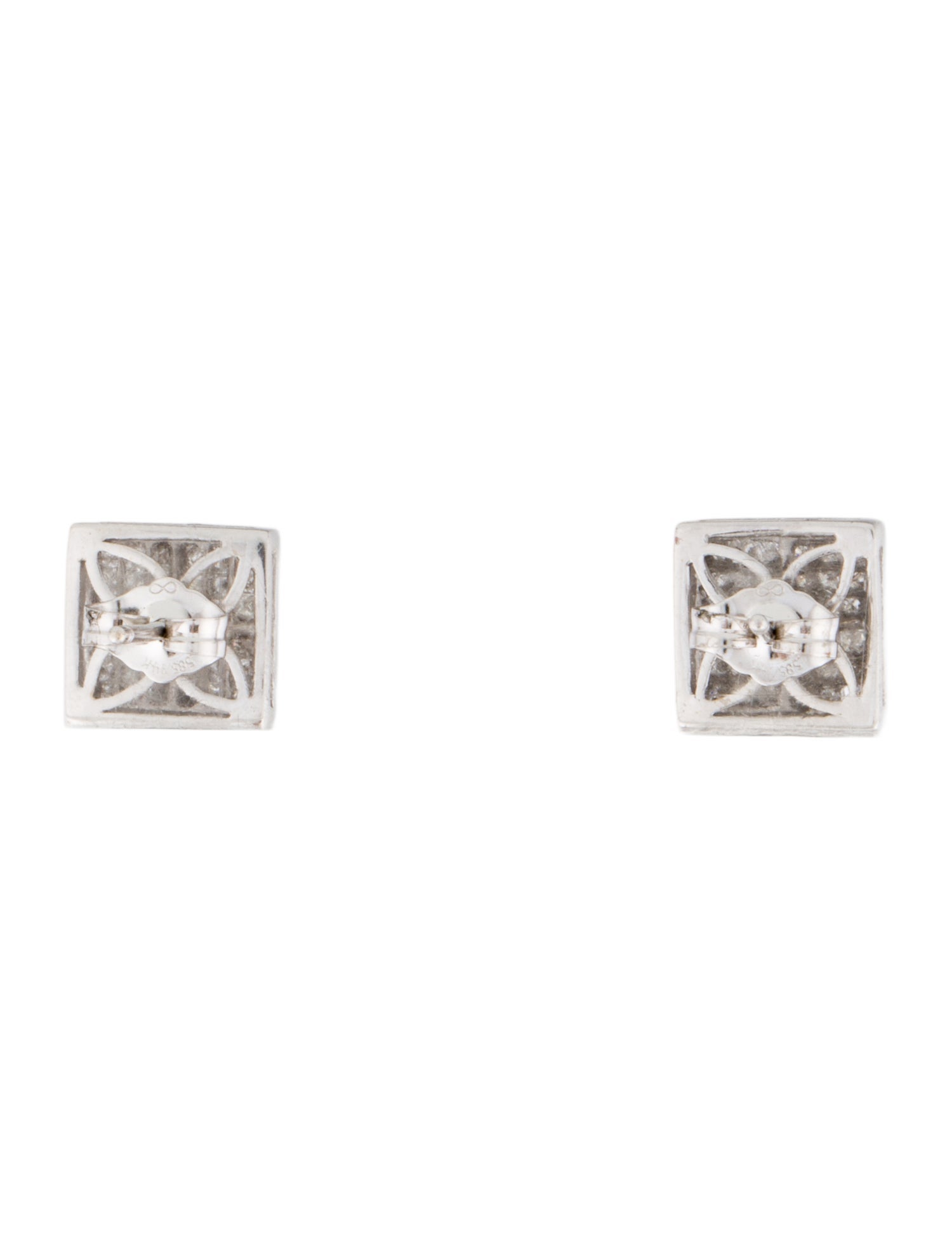 Earrings 14K Diamond Stud Earrings