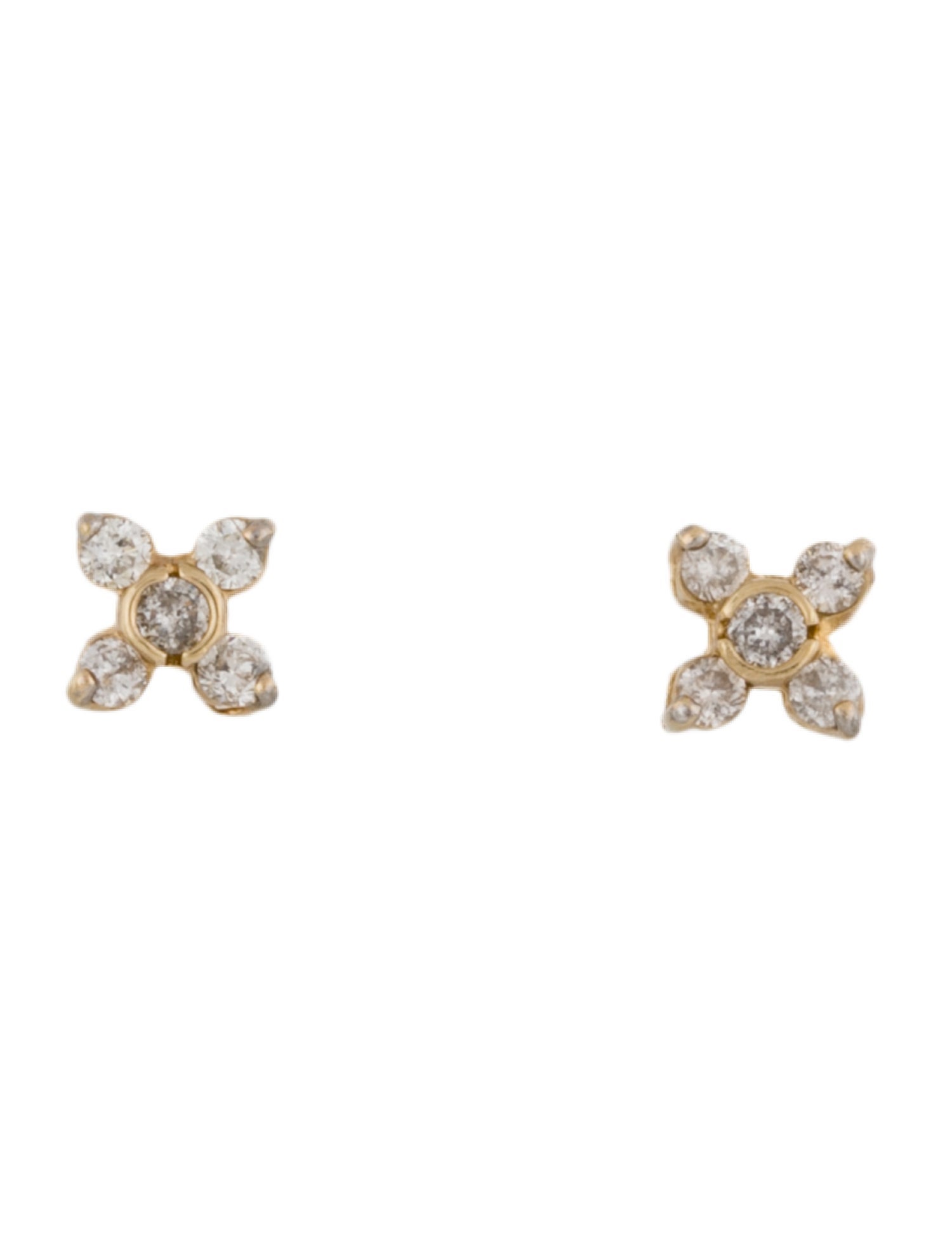 Earrings 14K Diamond Stud