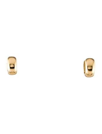 Earrings 18K Chunky Huggie Hoop Earrings