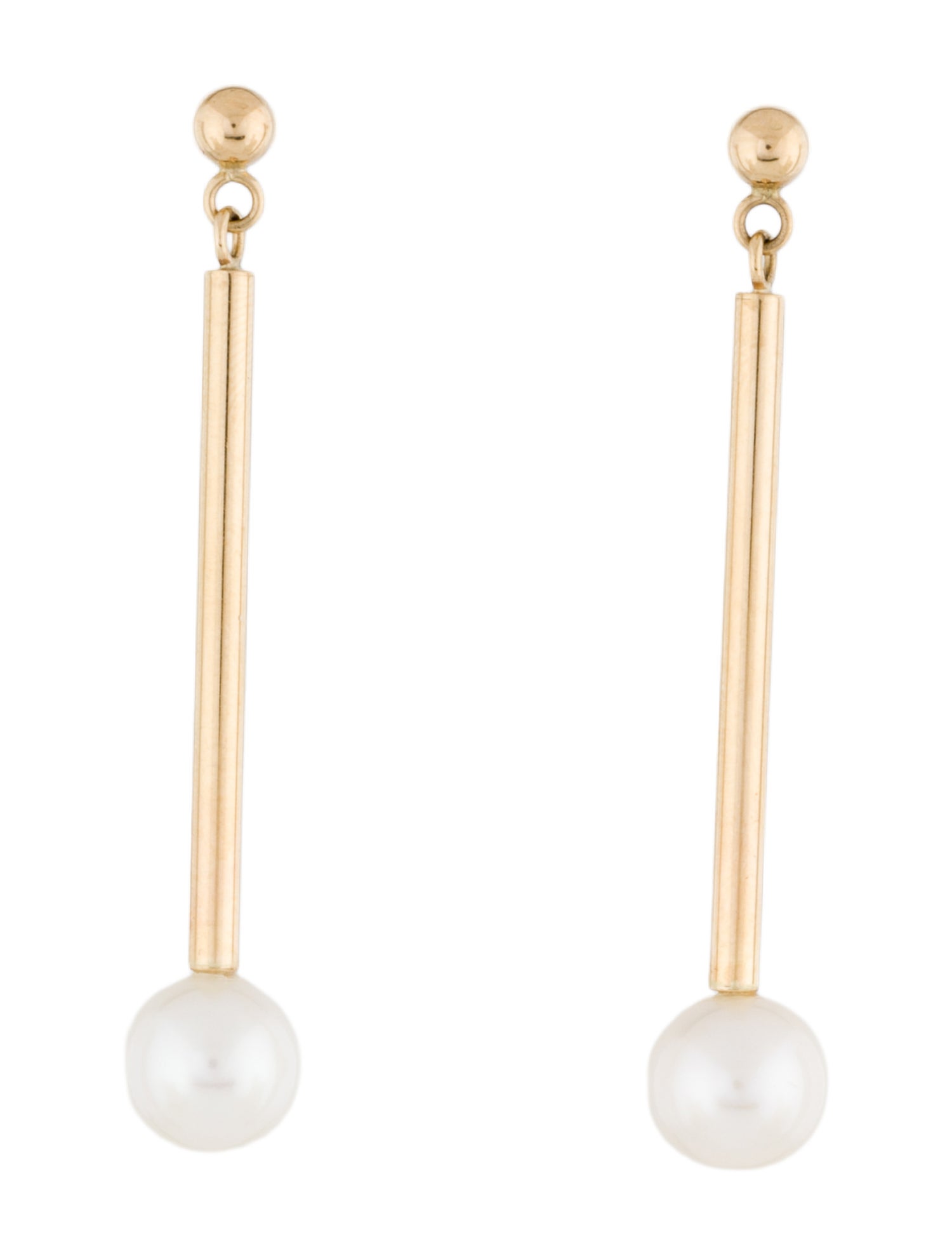Earrings 14K Pearl Drop