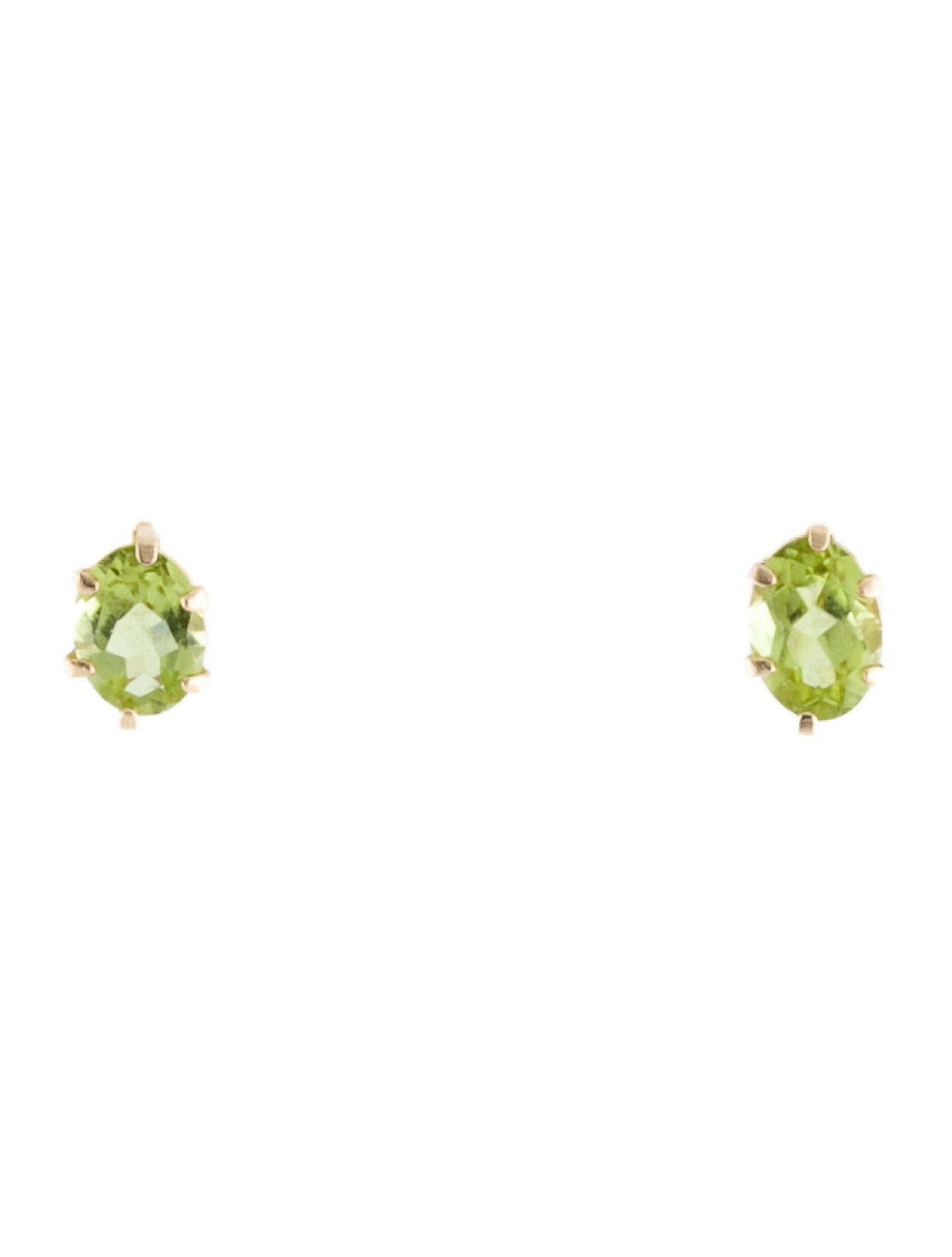 Earrings 14K Peridot Stud