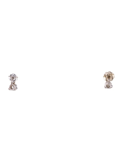 Earrings 14K Diamond Drop Earrings