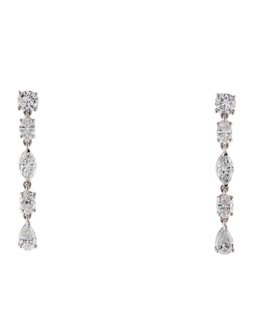 Earrings 14K 2.10ctw Lab-Grown Diamond Drop Earrings