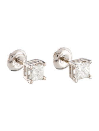 Earrings 18K Diamond Stud Earrings