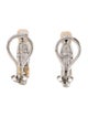 Earrings 14K Diamond Earclips