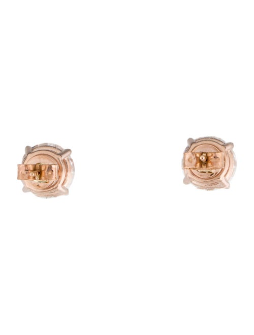 Earrings 14K 6.08ctw Lab-Grown Stud Earrings