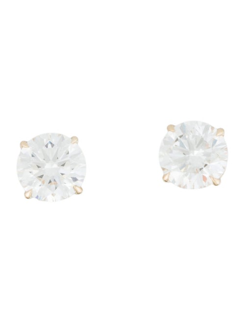Earrings 14K 3.13ctw Lab-Grown Diamond Stud Earrings