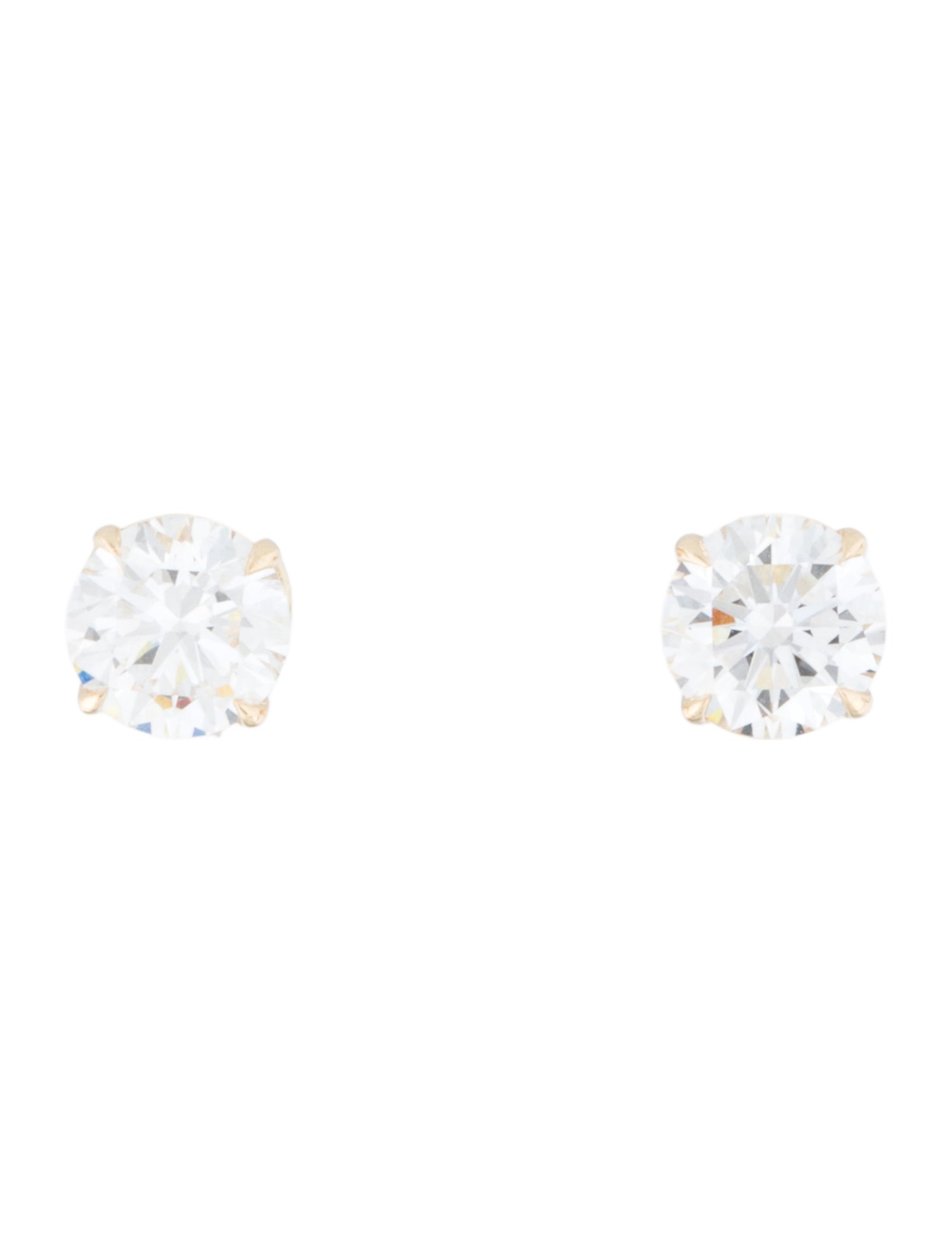 Earrings 14K 1.50ctw Lab-Grown Diamond Stud Earrings