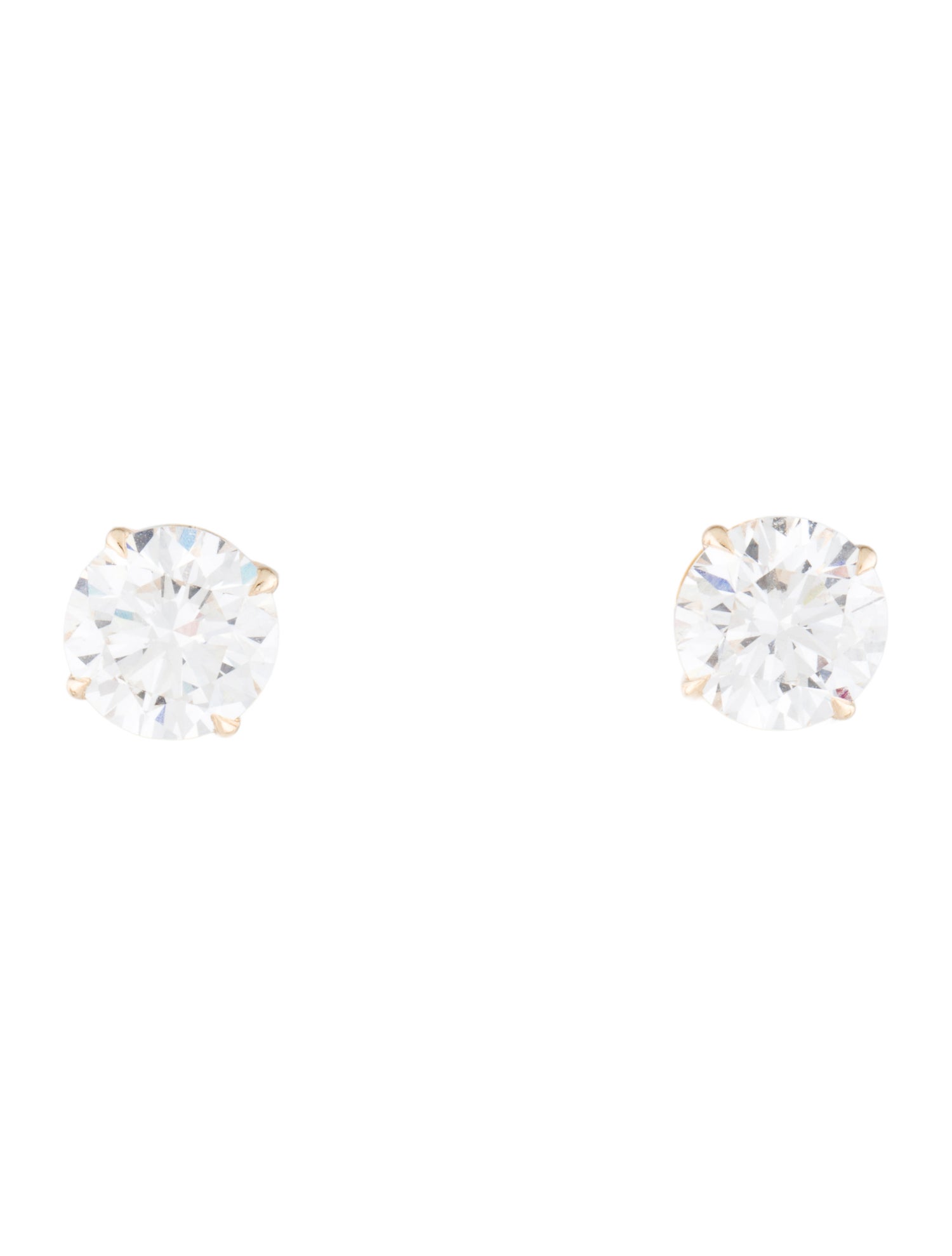Earrings 14K 4.11ctw Lab-Grown Diamond Stud