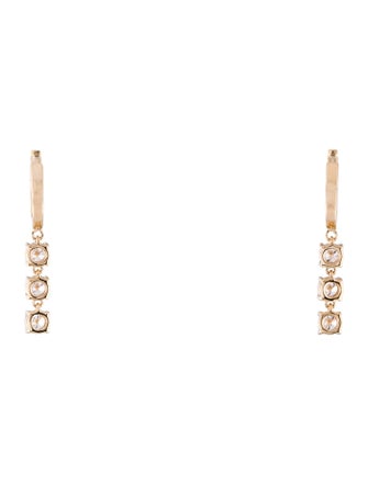 Earrings 14K 1.98ctw Lab-Grown Diamond Drop Earrings