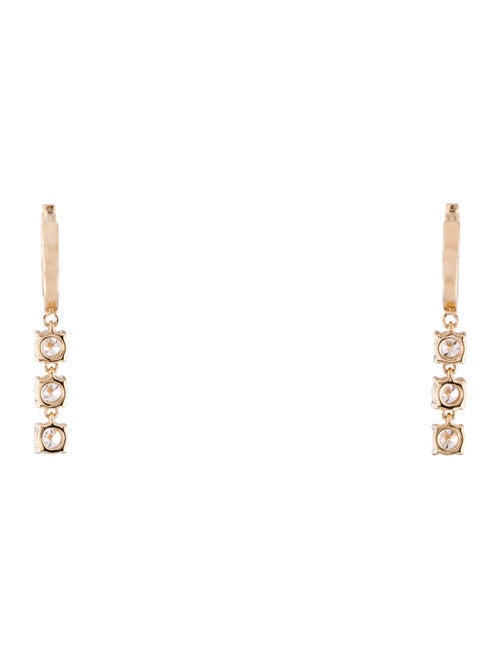 Earrings 14K 1.98ctw Lab-Grown Diamond Drop Earrings