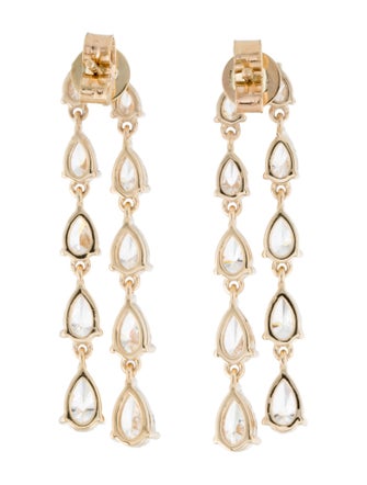 Earrings 14K 4.57ctw Lab-Grown Diamond Drop Earrings