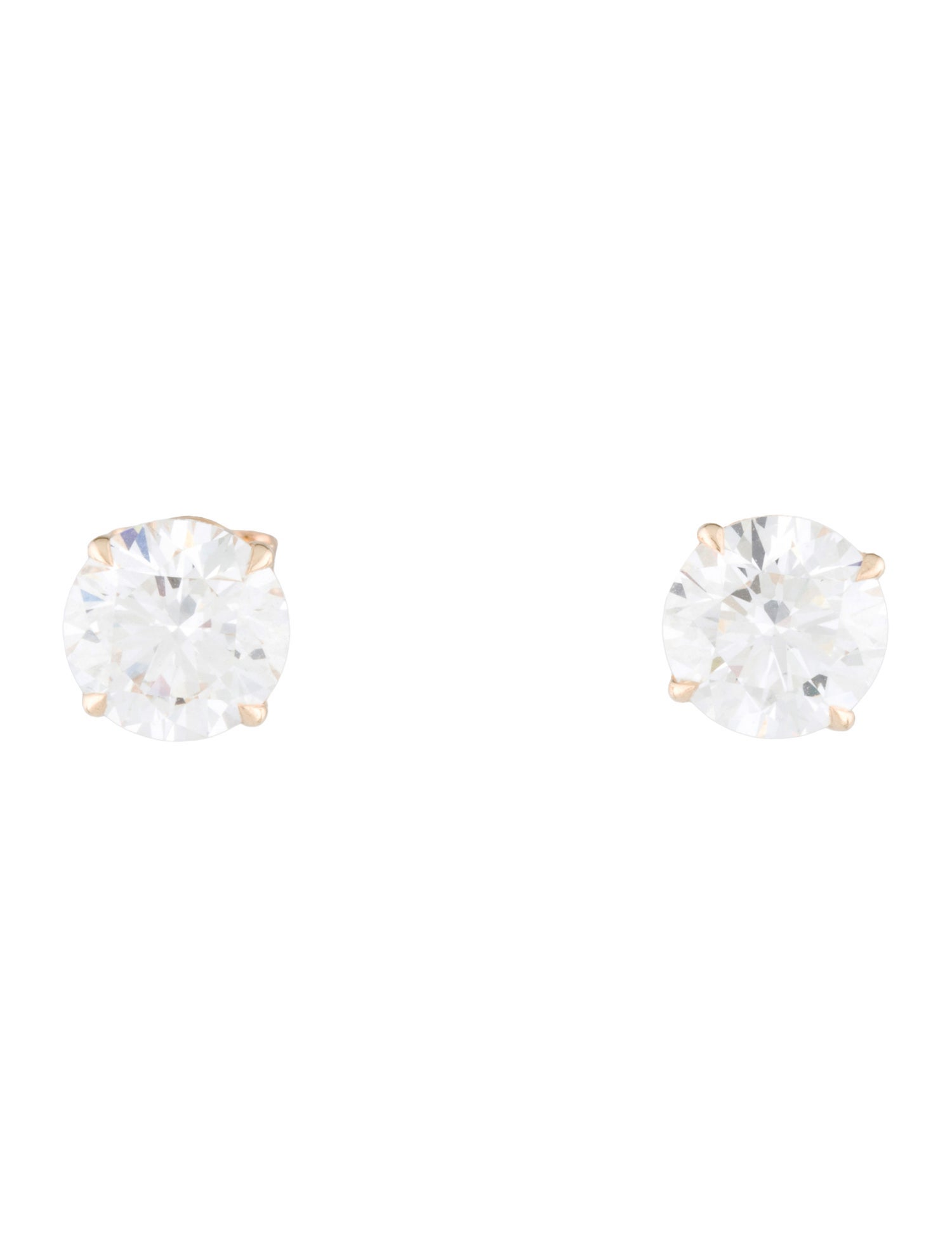 Earrings 14K 5.02ctw Lab-Grown Diamond Stud