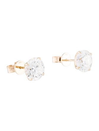 Earrings 14K 5.02ctw Lab-Grown Diamond Stud Earrings