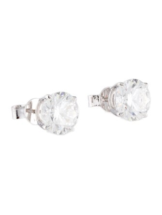 Earrings 14K 5.29ctw Lab-Grown Diamond Stud Earrings