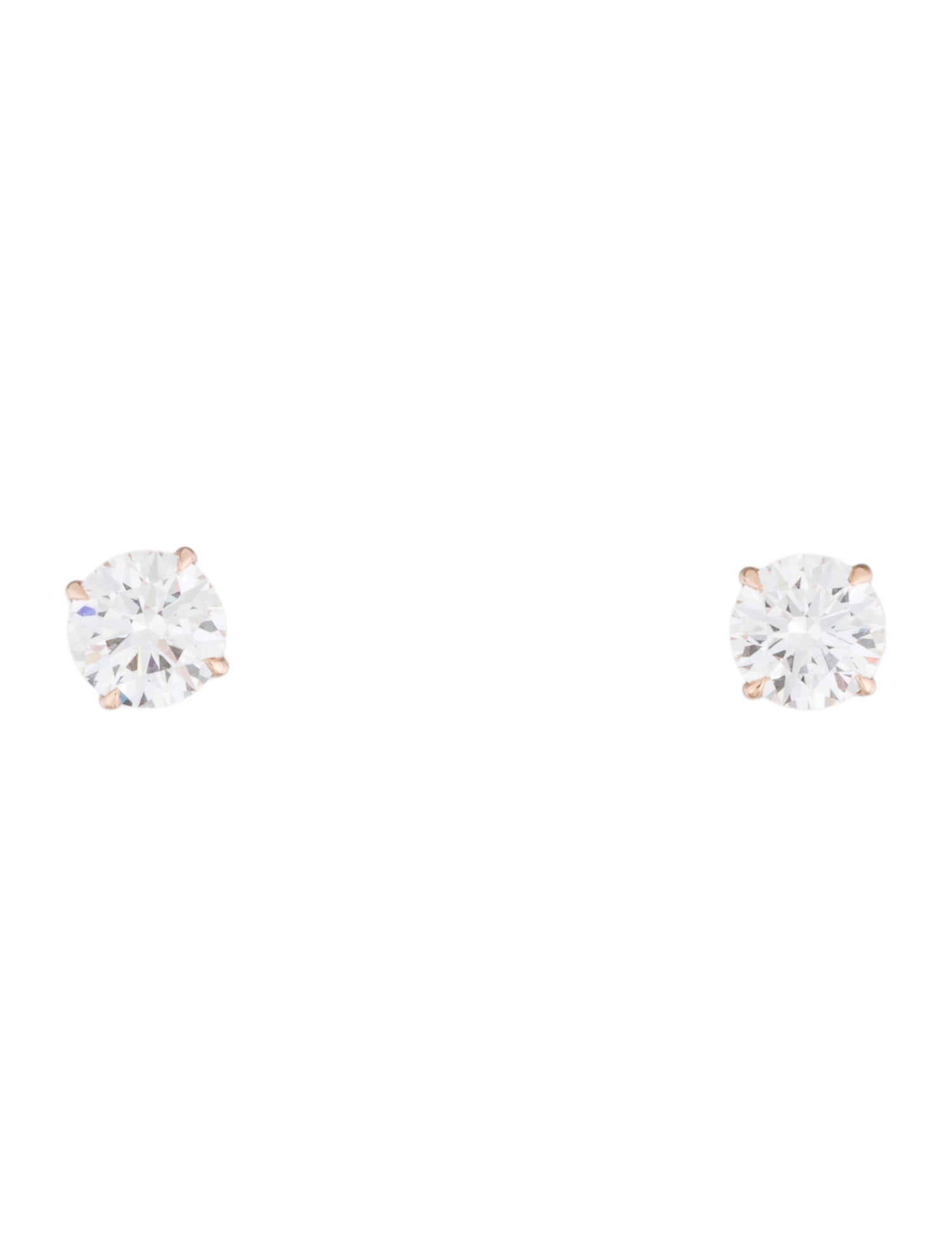 Earrings 14K 2.09ctw Lab-Grown Diamond Stud