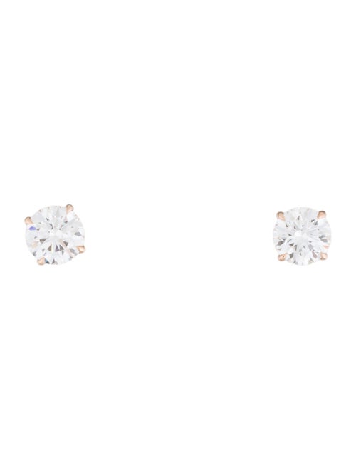 Earrings 14K 2.09ctw Lab-Grown Diamond Stud Earrings
