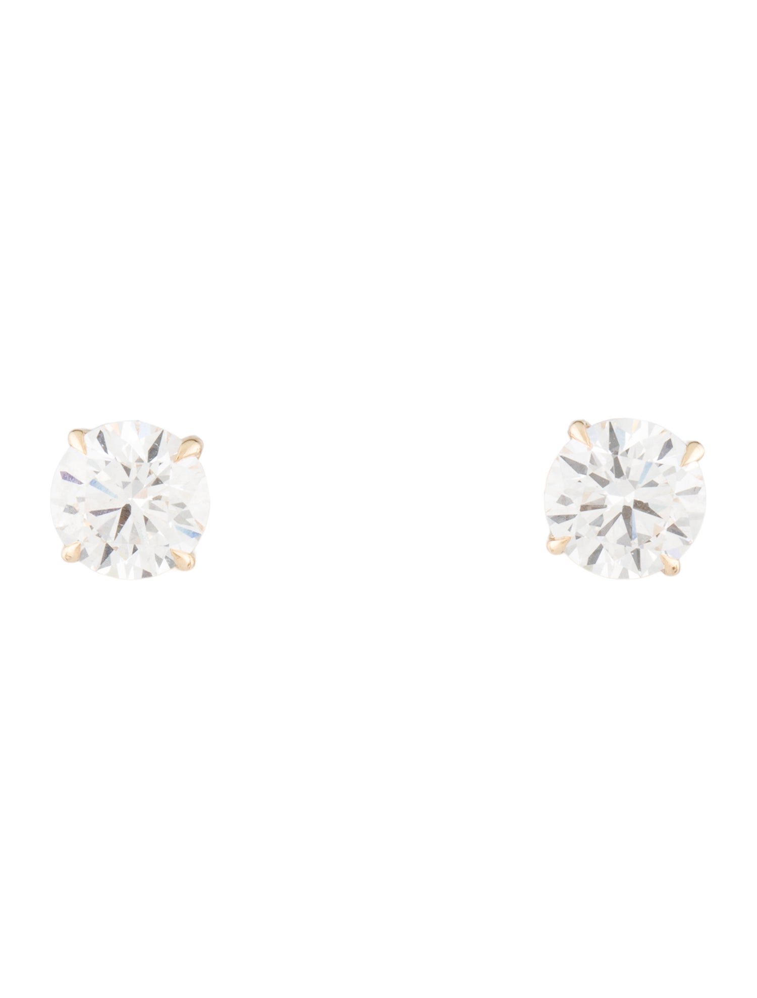 Earrings 14K 3.03ctw Lab-Grown Diamond Stud