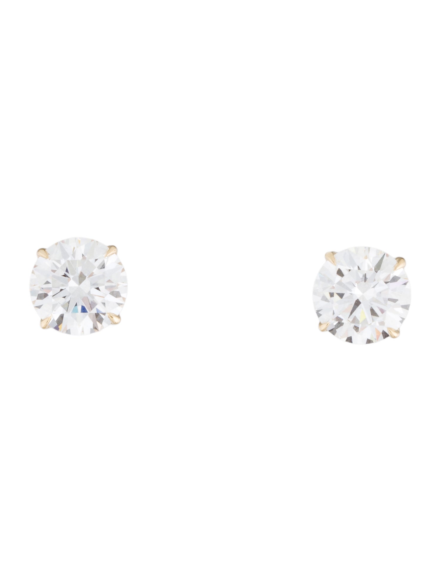 Earrings 14K 6.09ctw Lab-Grown Diamond Stud