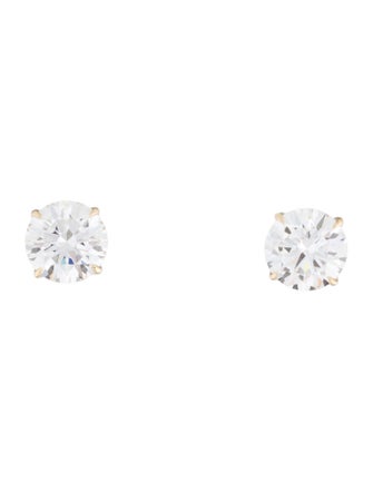 Earrings 14K 6.09ctw Lab-Grown Diamond Stud Earrings