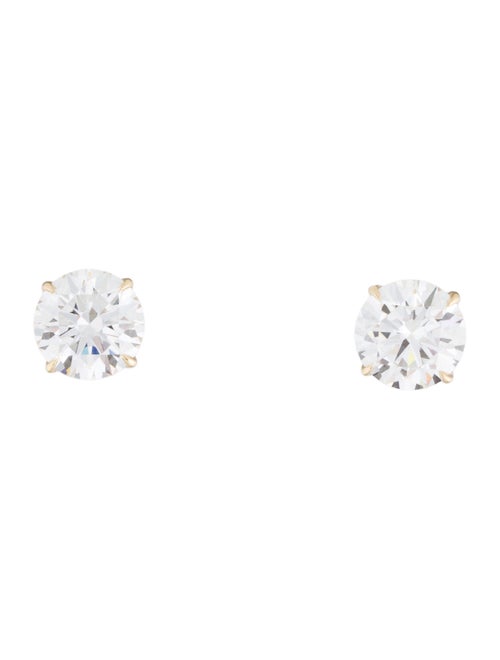 Earrings 14K 6.09ctw Lab-Grown Diamond Stud Earrings