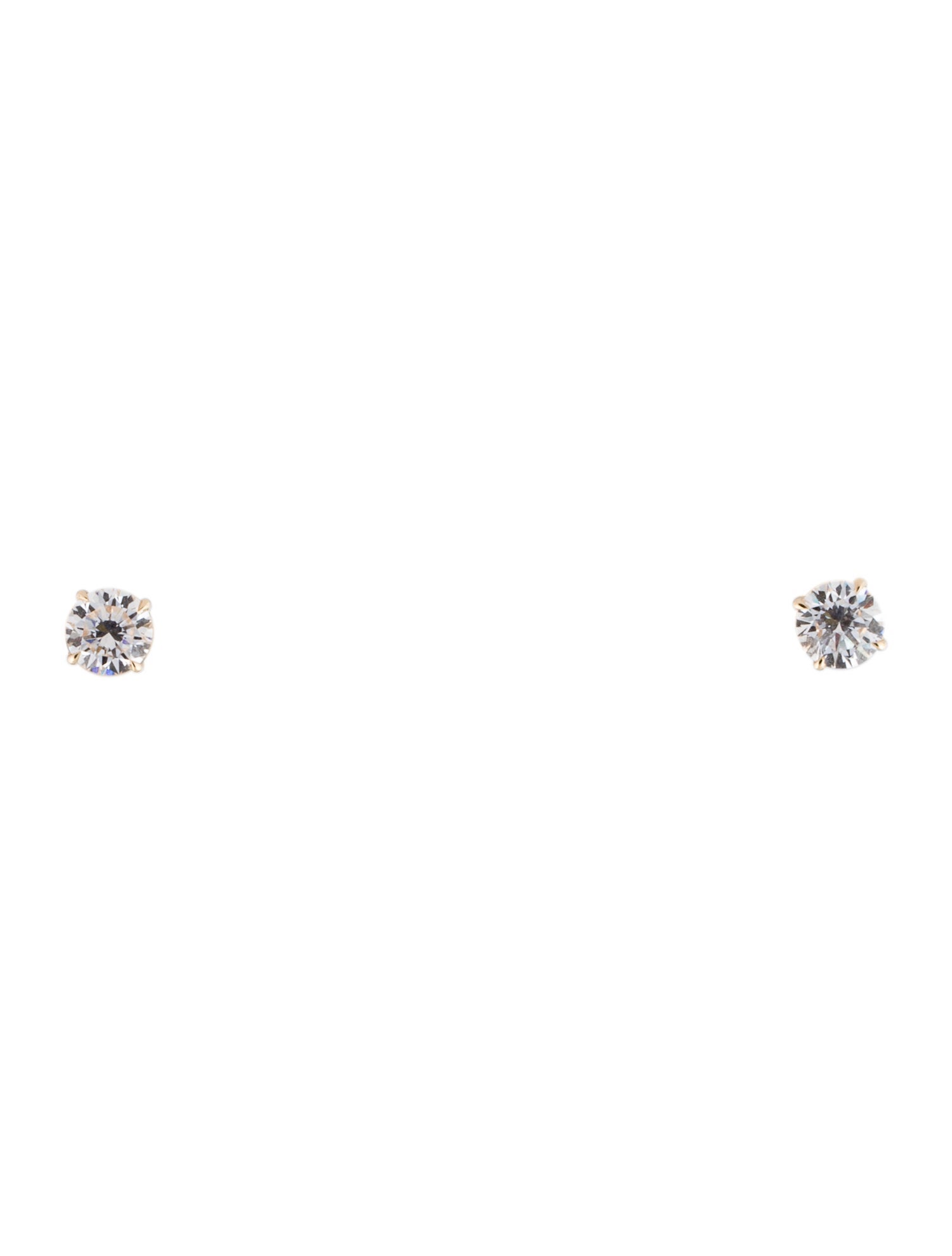 Earrings 14K 1.06ctw Lab-Grown Diamond Stud Earrings