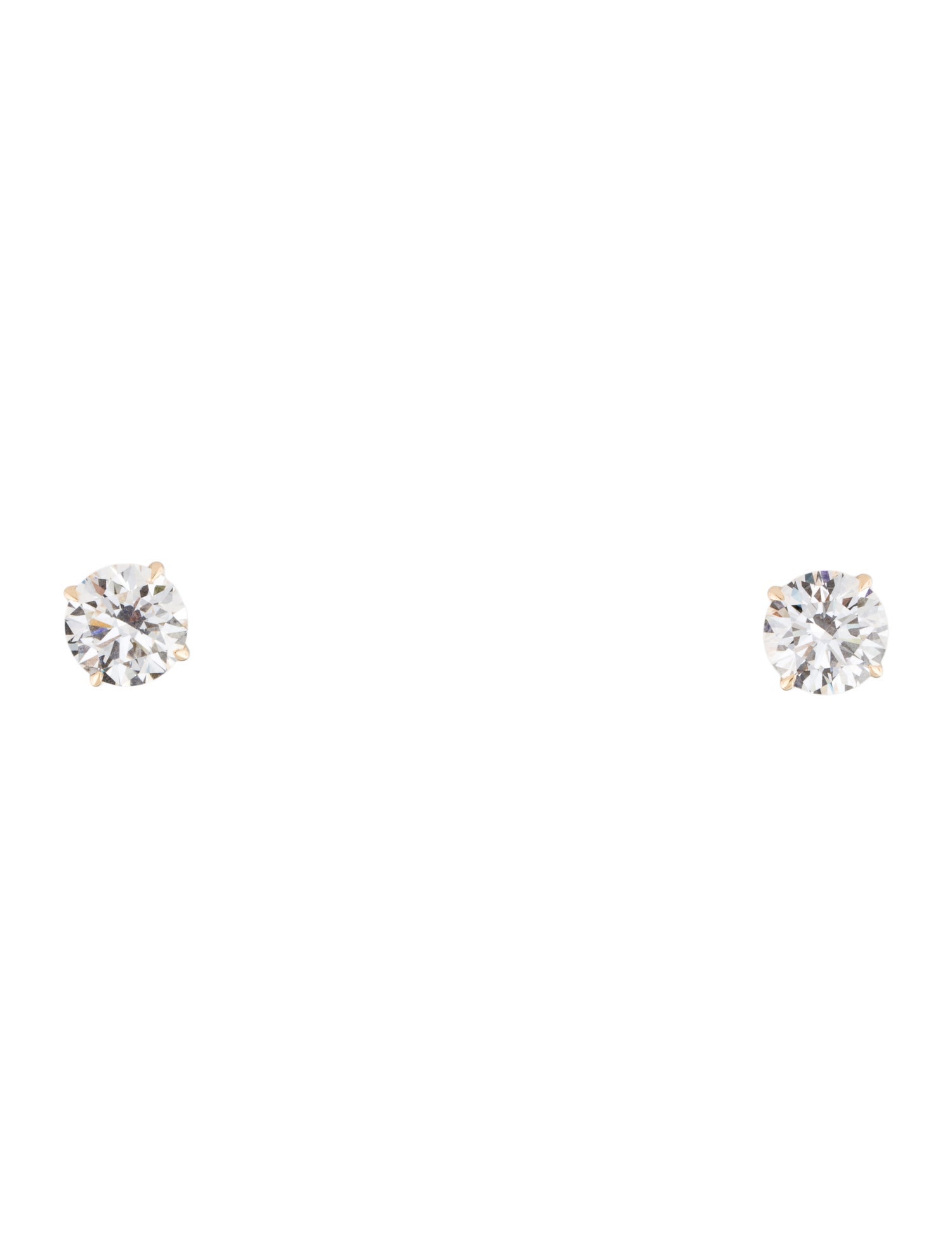 Earrings 14K 6.13ctw Lab-Grown Diamond Stud Earrings