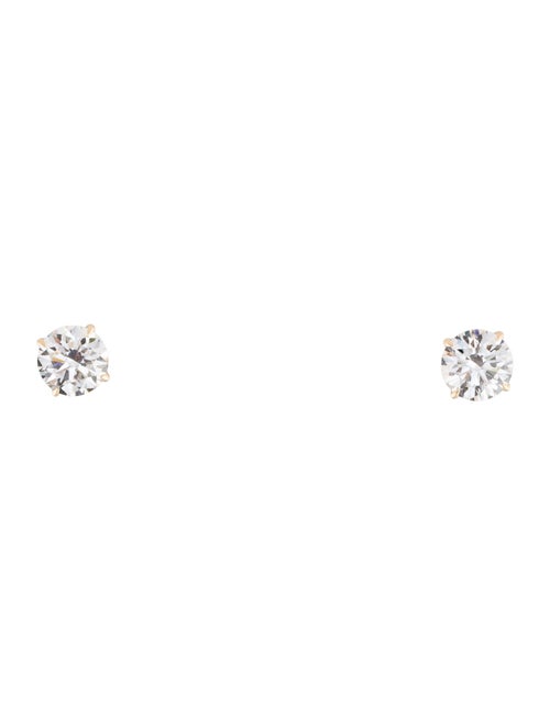 Earrings 14K 6.13ctw Lab-Grown Diamond Stud Earrings