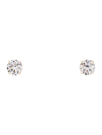 Earrings 14K 5.06ctw Lab-Grown Diamond Stud Earrings
