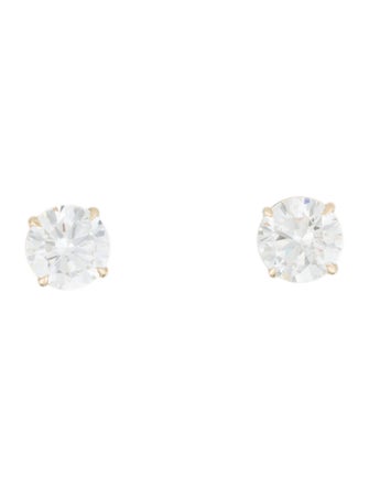 Earrings 14K 1.00ctw Lab-Grown Diamond Stud Earrings