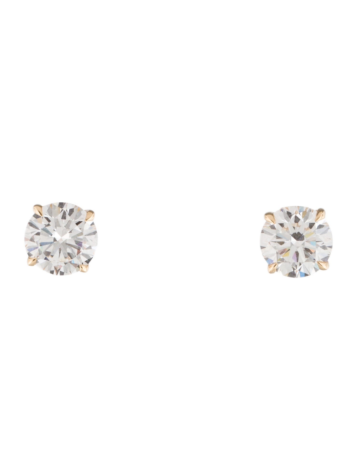 Earrings 14K 3.02ctw Lab-Grown Diamond Stud