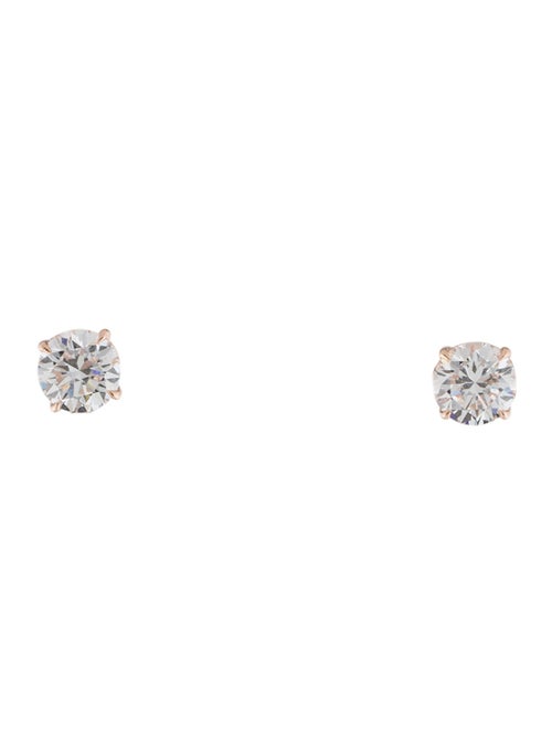 Earrings 14K 1.00ctw Lab-Grown Diamond Stud Earrings