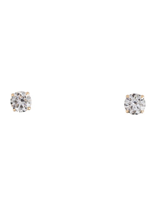 Earrings 14K 7.08ctw Lab-Grown Diamond Stud Earrings