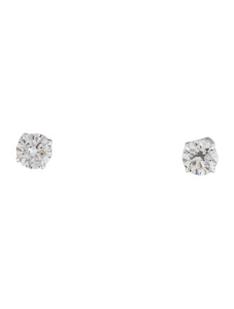 Earrings 14K 1.00ctw Lab-Grown Diamond Stud Earrings