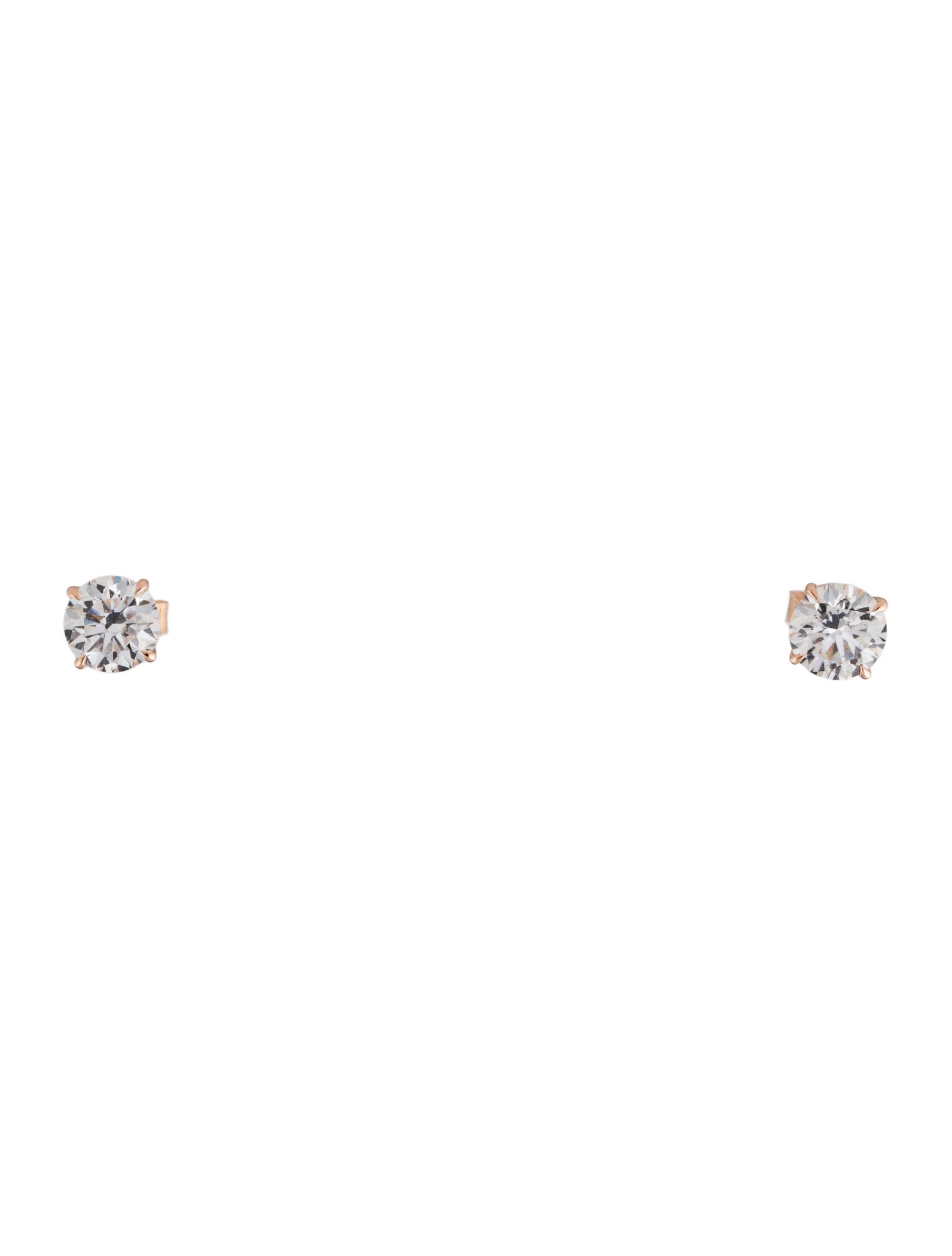 Earrings 14K 3.08ctw Lab-Grown Diamond Stud