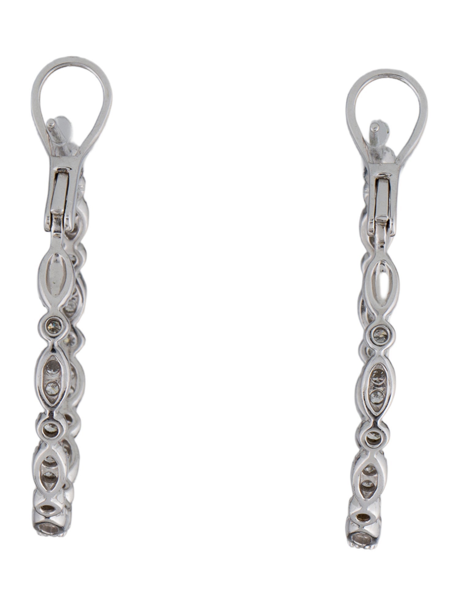 Earrings 14K Diamond Inside-Out Earclips