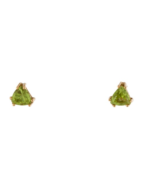 Earrings 14K 1.84ctw Peridot Stud Earrings