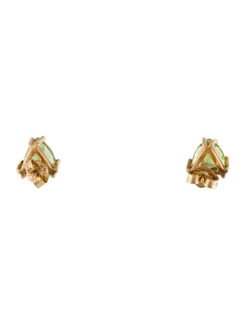 Earrings 14K 1.84ctw Peridot Stud Earrings