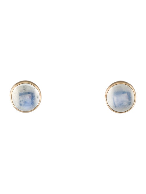 Earrings 14K Moonstone Stud Earrings