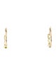 Earrings 14K 2.63ctw Peridot Hoop Earrings