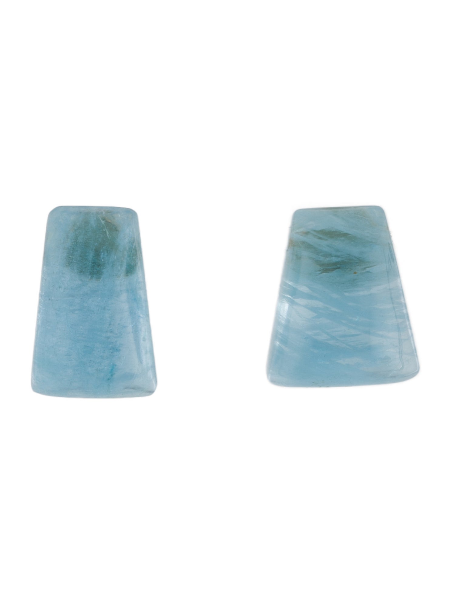 Earrings 14K Aquamarine Stud