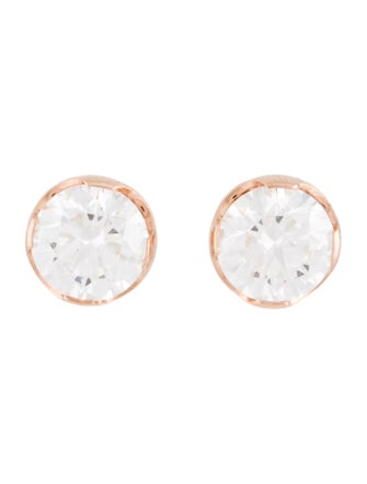 Earrings 18K 6.16ctw Lab-Grown Diamond Stud Earrings