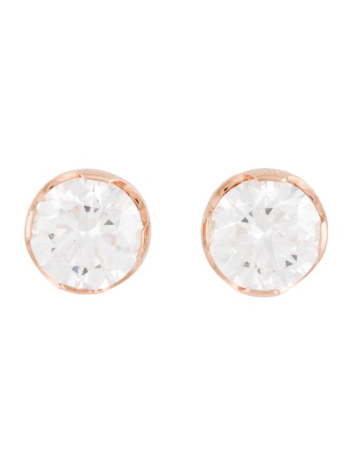 Earrings 18K 6.16ctw Lab-Grown Diamond Stud Earrings