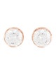 Earrings 18K 6.16ctw Lab-Grown Diamond Stud Earrings